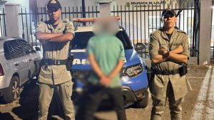 polícia prende homem por violência doméstica em Barro Alto