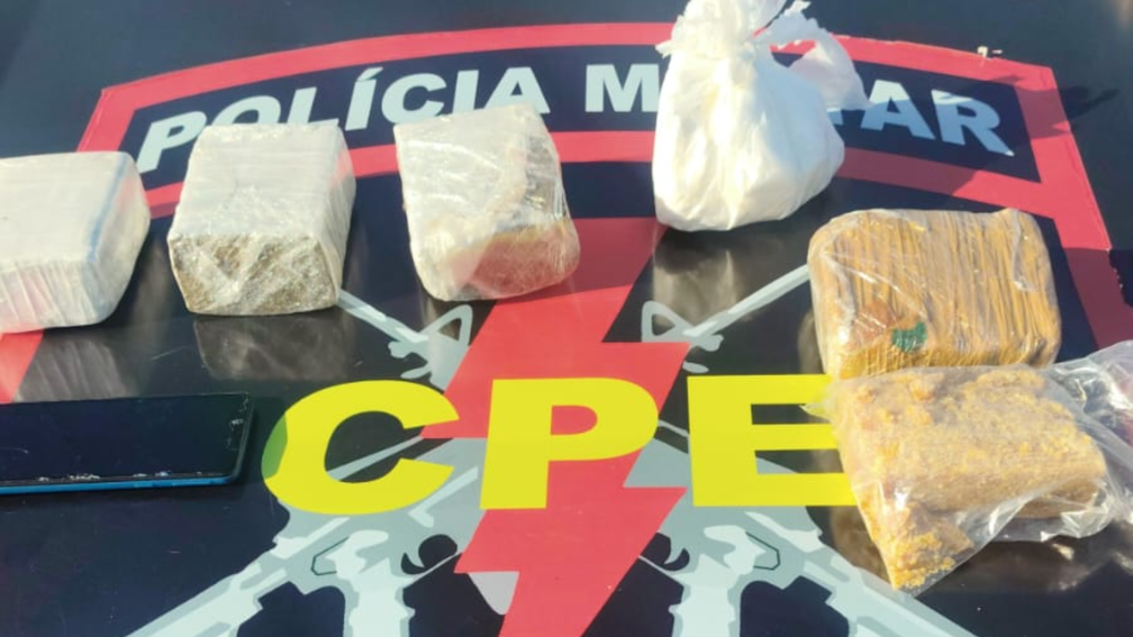 CPE apreende drogas na BR-414